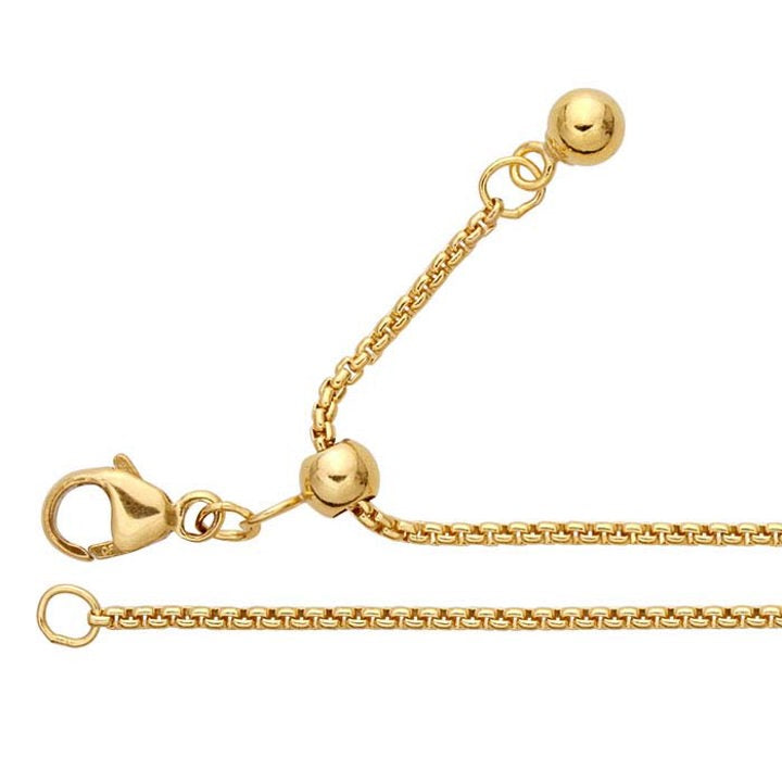 Extra or Replacement 14/20 Gold-Filled or Rhodium-Plated Sterling Silver Chains