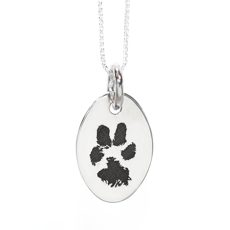 Paw print necklace canada hotsell