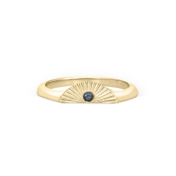 The Radiance Birthstone Ring in 14K Gold