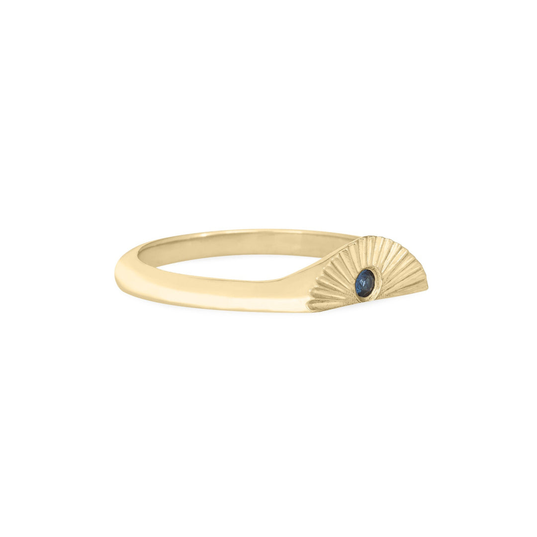 The Radiance Birthstone Ring in 14K Gold
