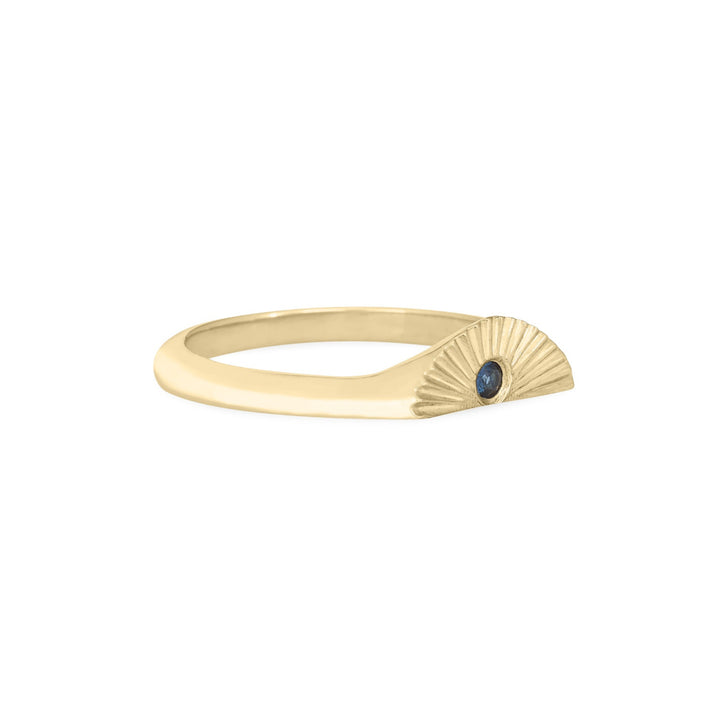 The Radiance Birthstone Ring in 14K Gold