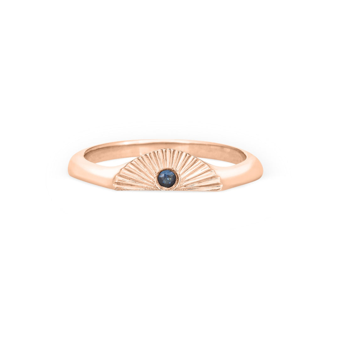 The Radiance Birthstone Ring in 14K Gold