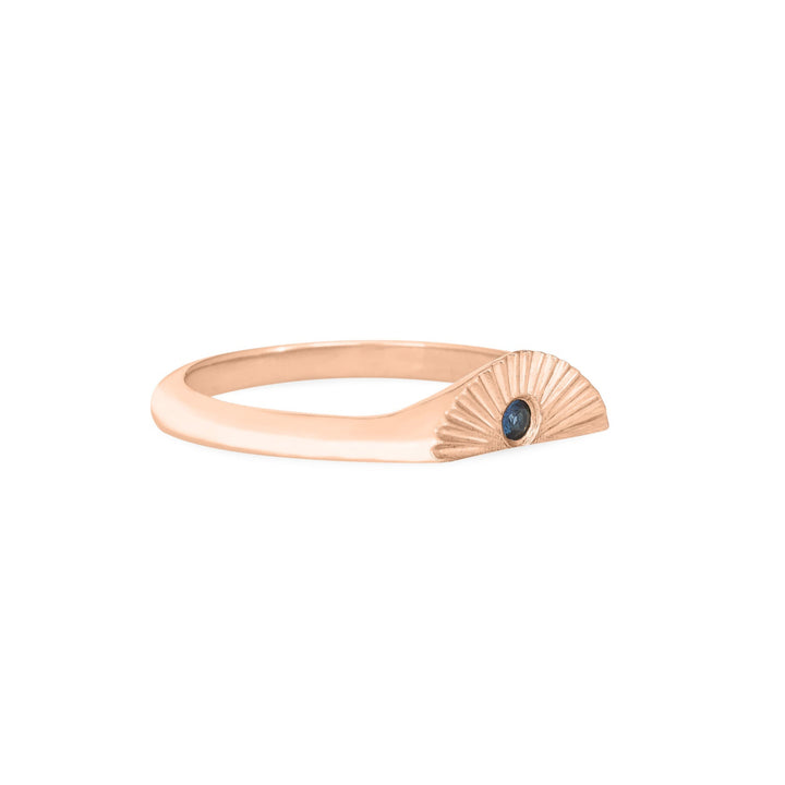 The Radiance Birthstone Ring in 14K Gold