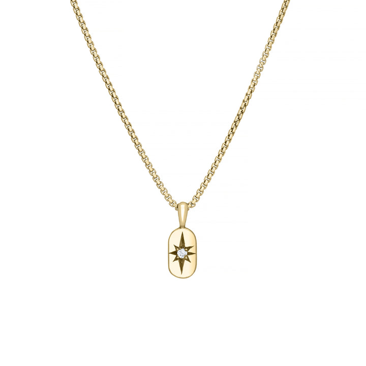 The Guidance Birthstone Charm in 14K Gold