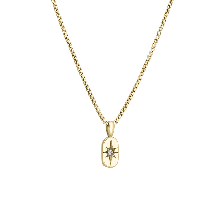 The Guidance Birthstone Charm in 14K Gold