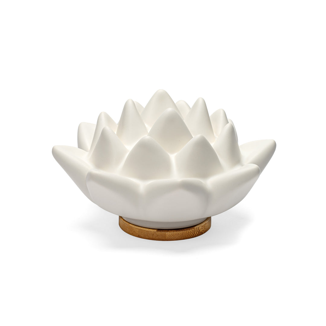 Ceramic Lotus Urn