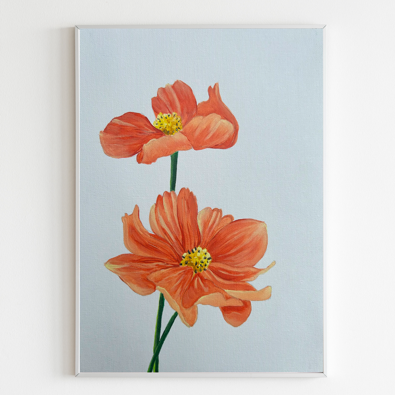 Cosmos: October Cremation Painting