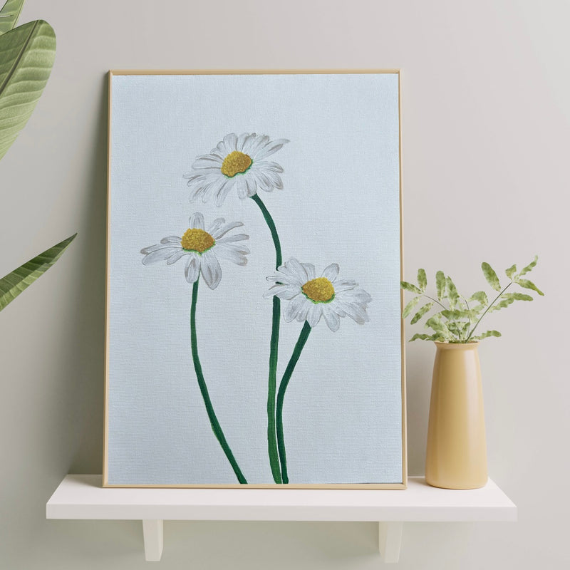Daisy: April Cremation Painting