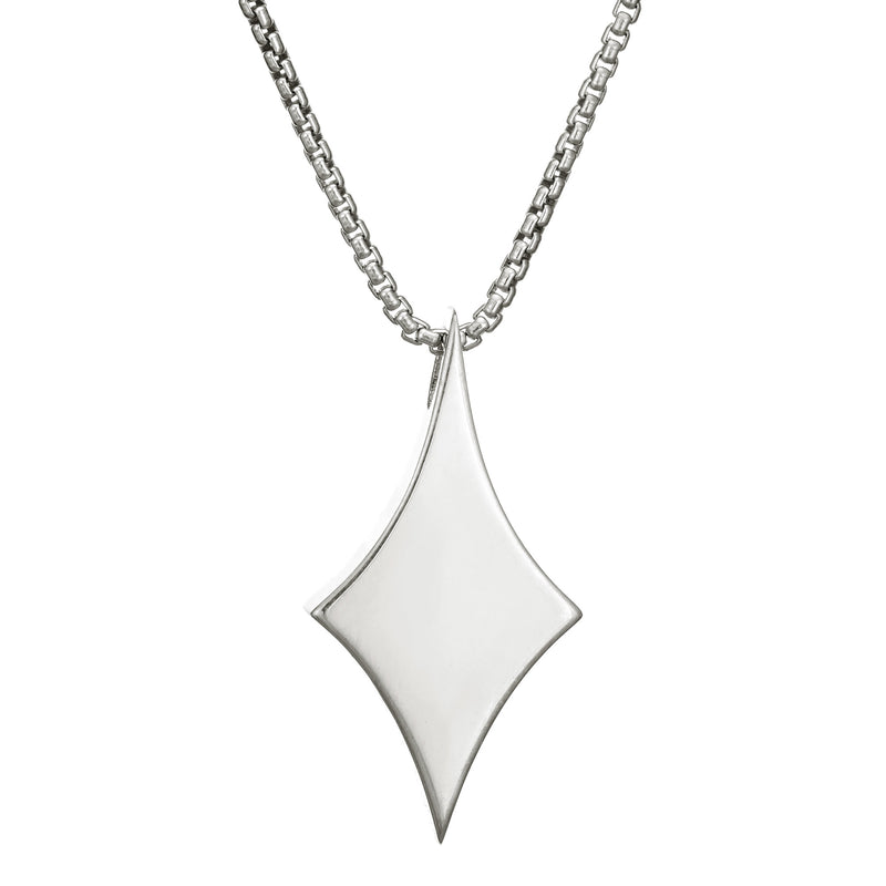 This is a photo showing the Diamond Necklace with ashes designed and set with ashes in Sterling Silver by close by me jewelry from the back