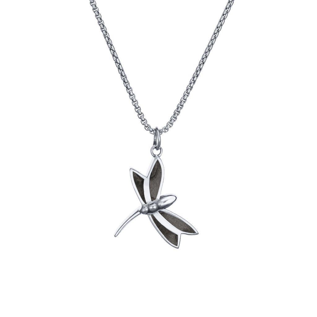 Dragonfly deals memorial necklace