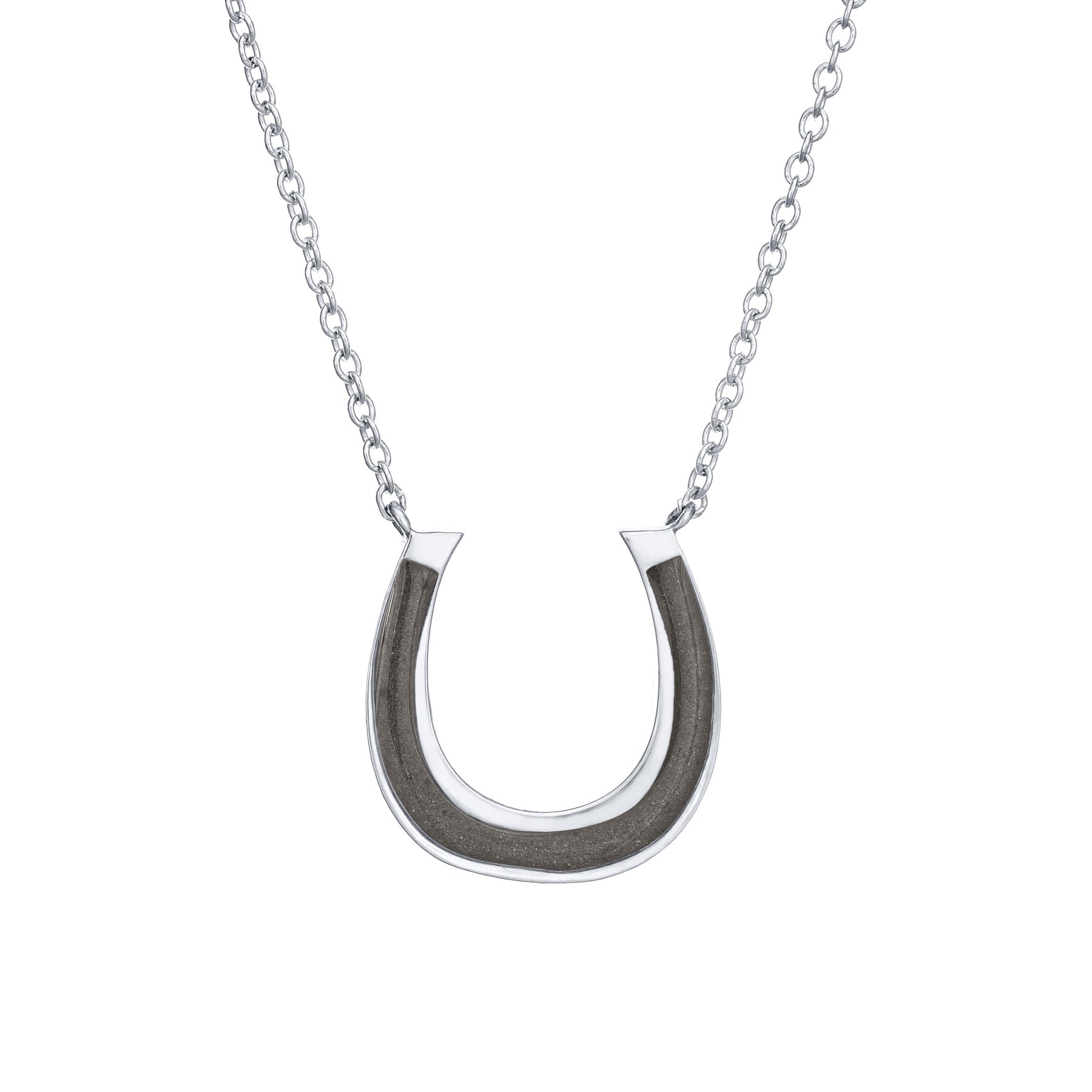 Buy Horse Shoe Shine Gold Plated Sterling Silver Chain Necklace by Mannash™  Jewellery