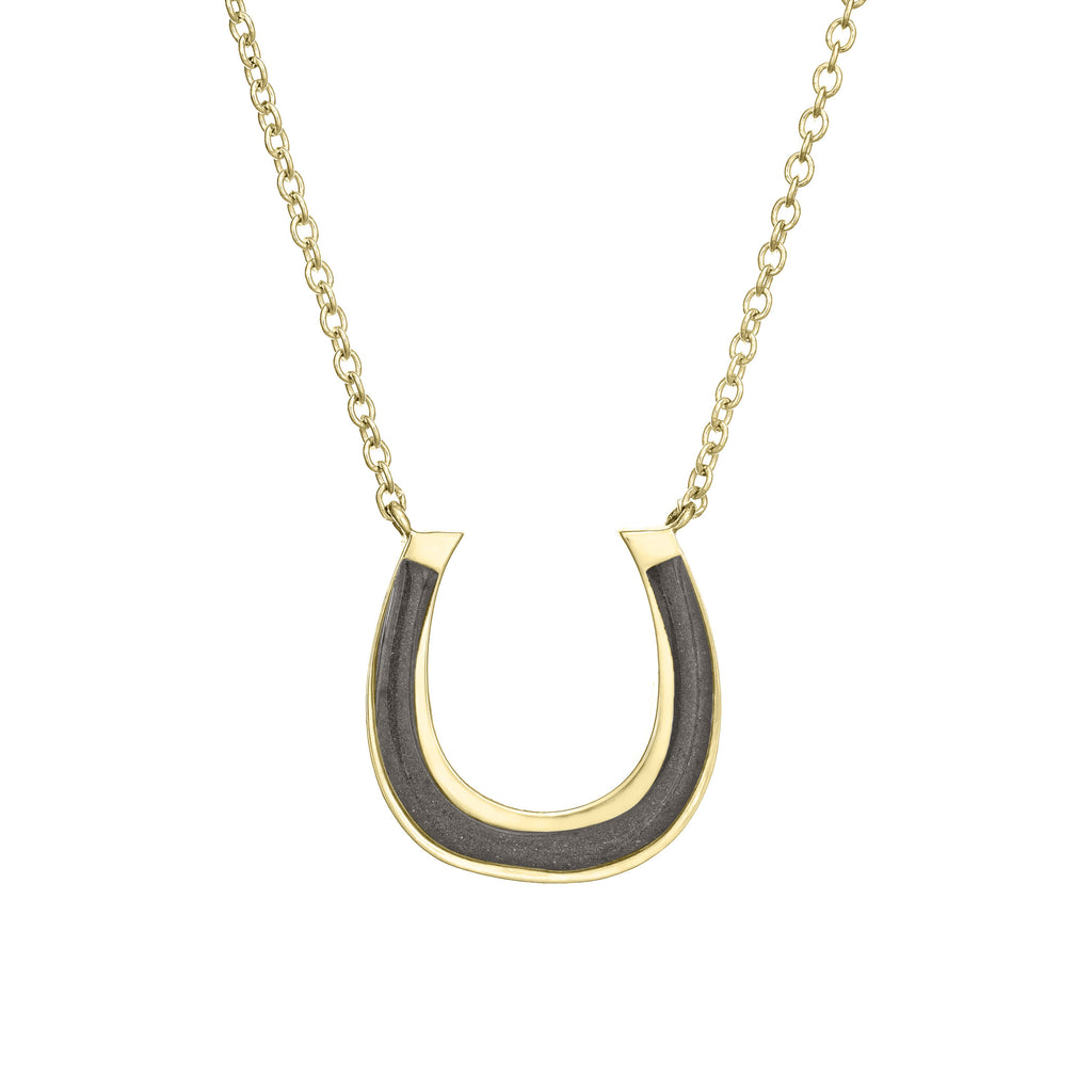 Horseshoe Necklace – Baby Gold