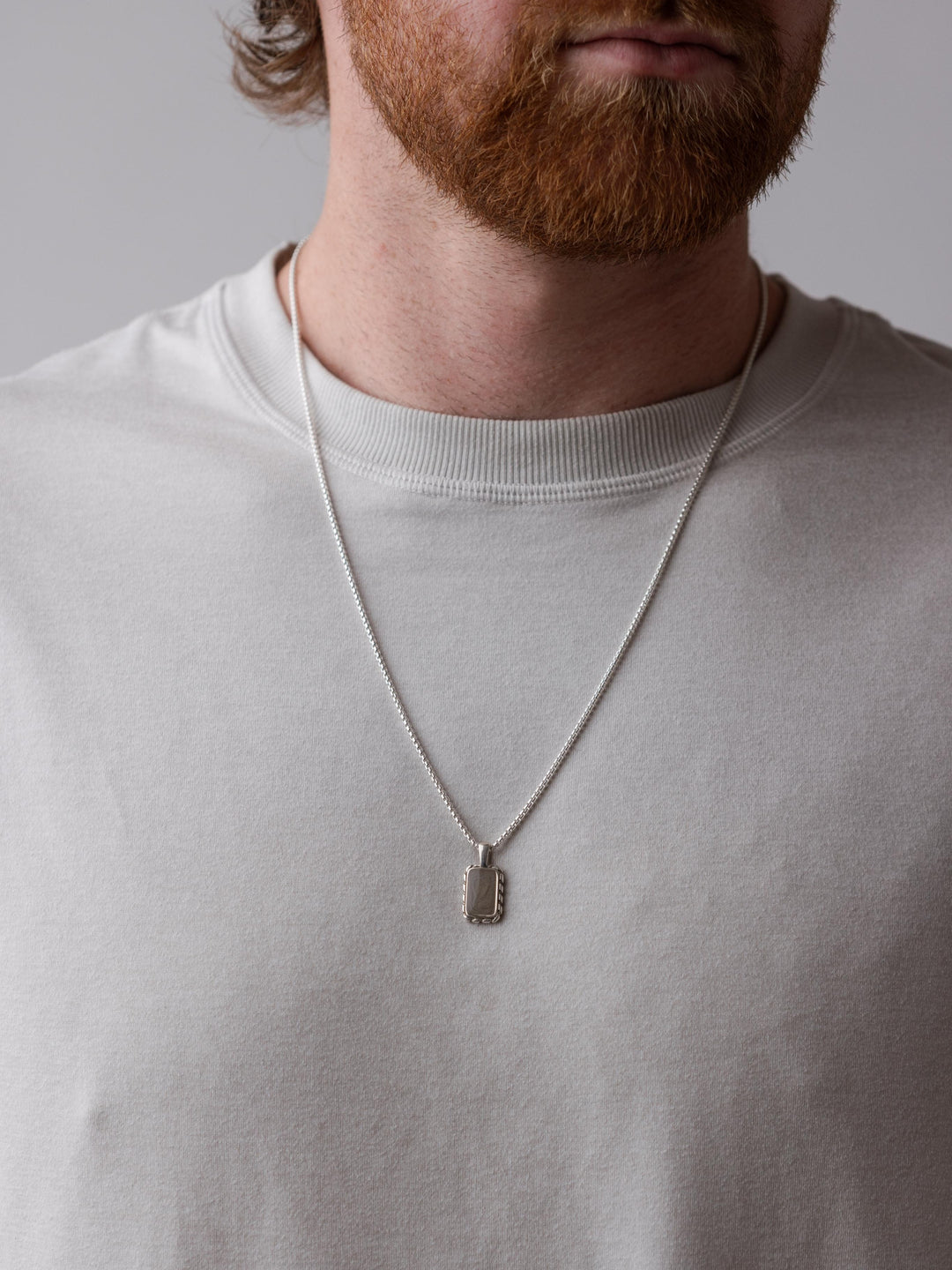 Medium Cable Cremation Necklace in 14K Yellow Gold