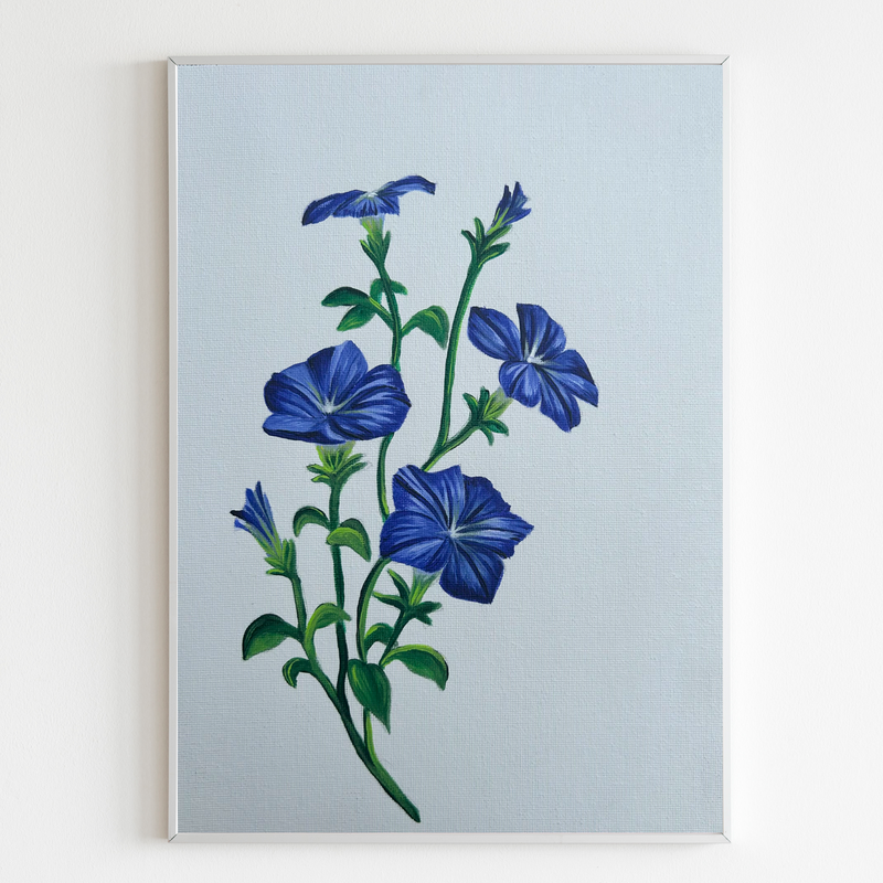 Morning Glory: September Cremation Painting