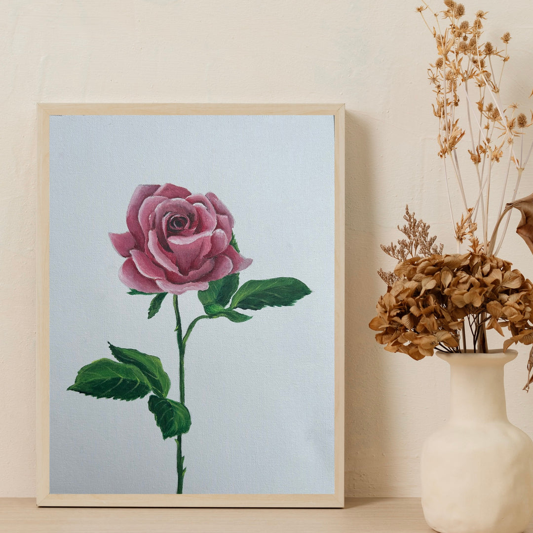 Rose: June Cremation Painting