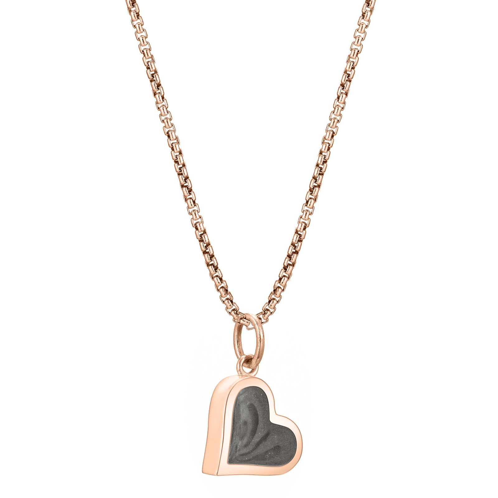 New hot 14k Rose In Heart Charm Pendent