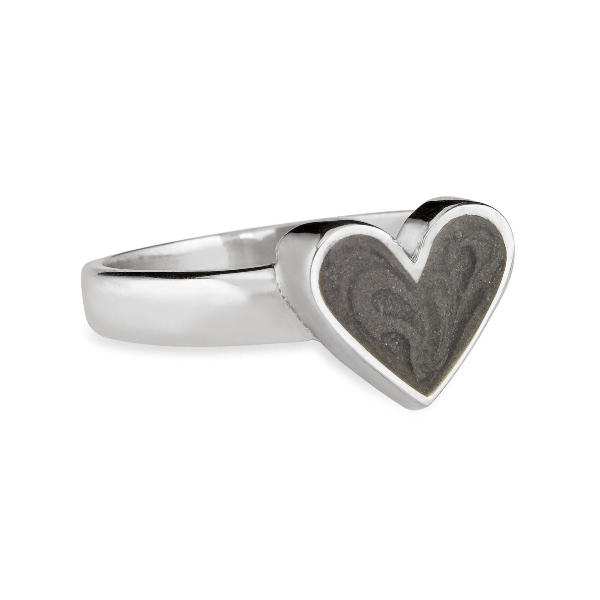 Heart deals imprint ring