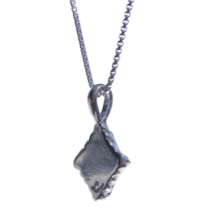 Sale | Diamond Cable Cremation Necklace in Sterling Silver