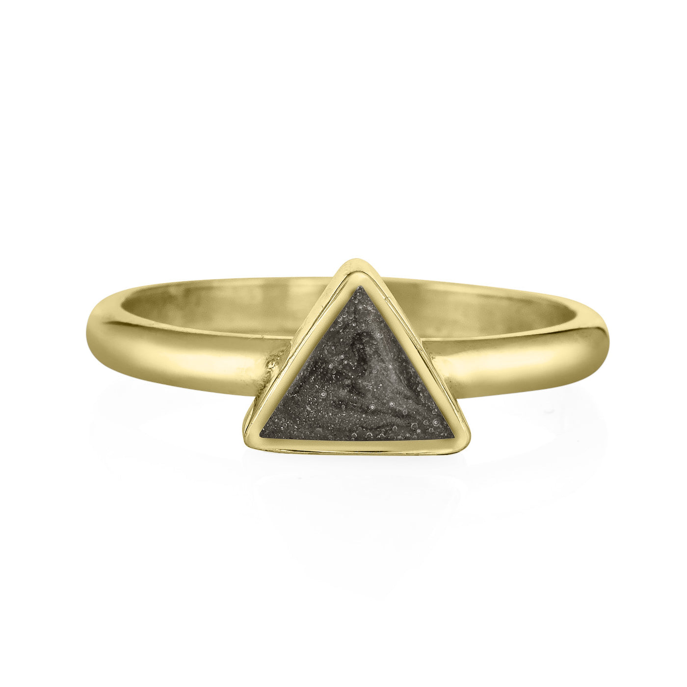 Triangle hot sale stacking ring